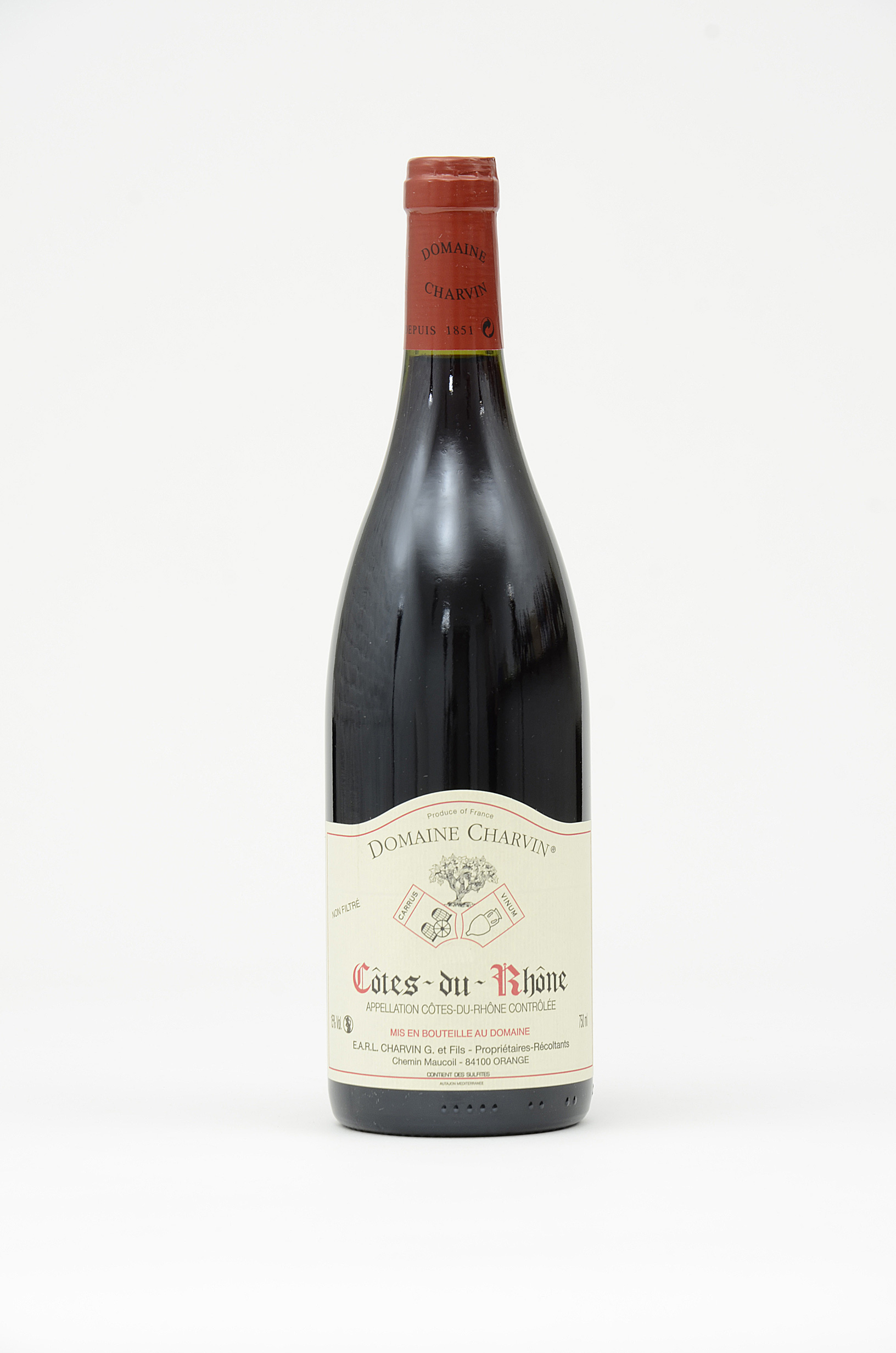 Côtes du Rhône Laurent Charvin 2012 75 cl Rouge