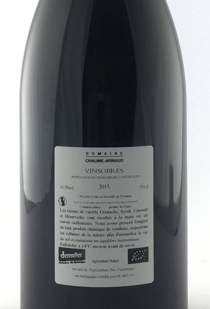 Vinsobres Chaume Arnaud 2015 150 cl Rouge